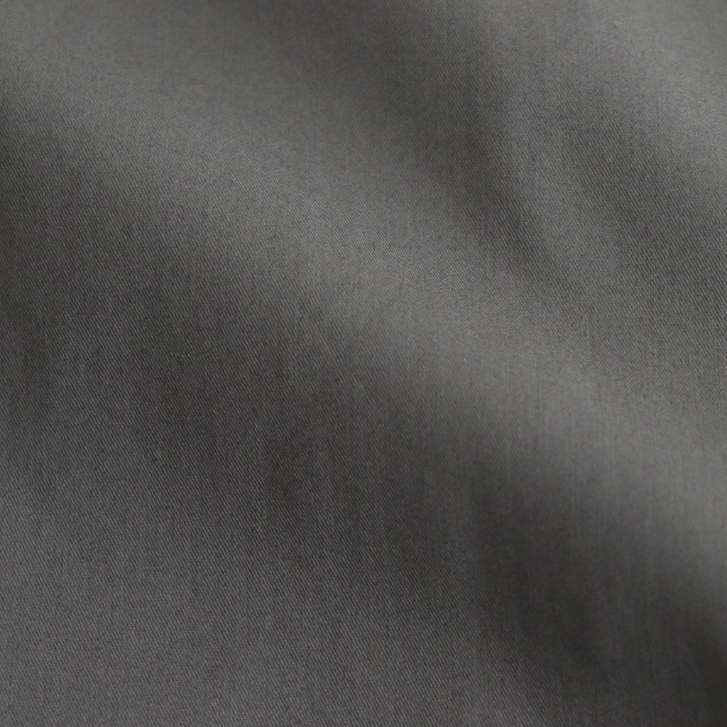 Solotex Twill S/S Oversized Box Shirt #GRAY [GM252-50001B]