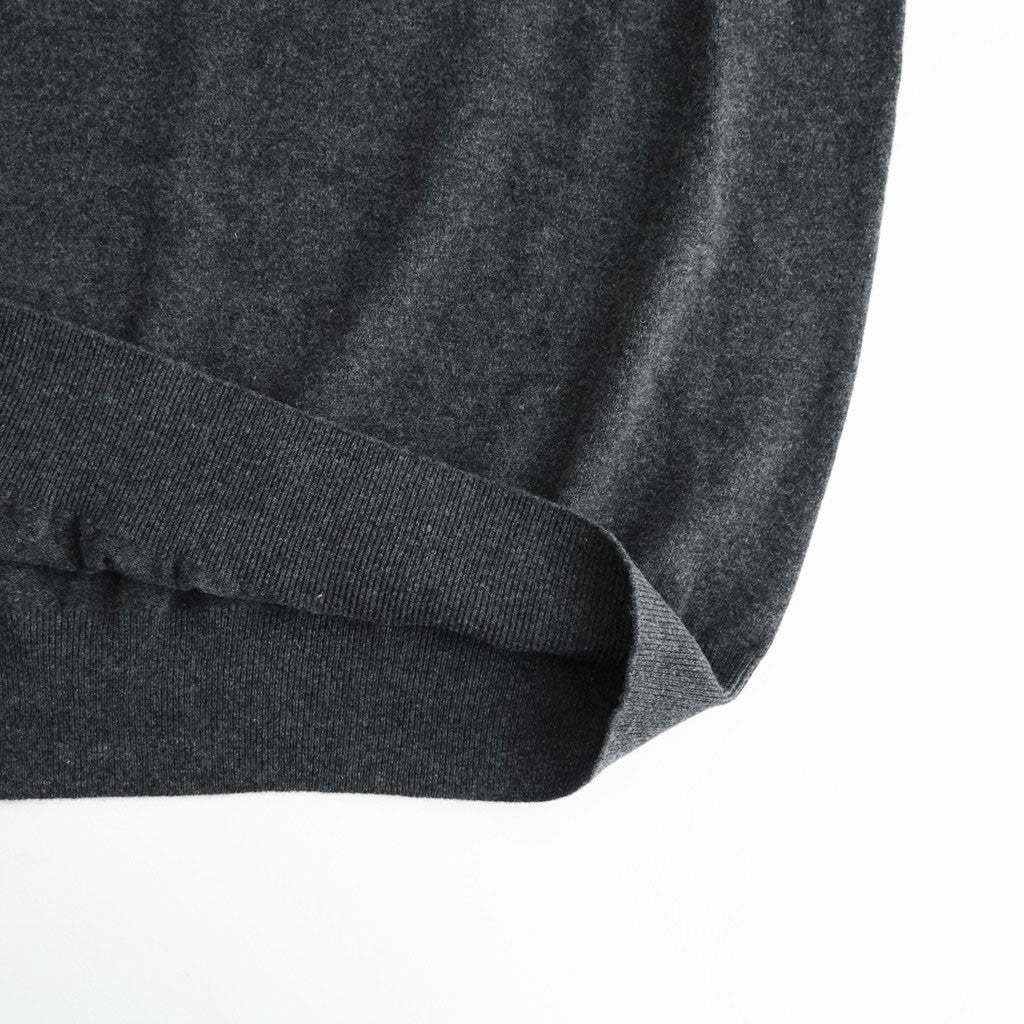 L/S V Neck #BLACK [2603-009]