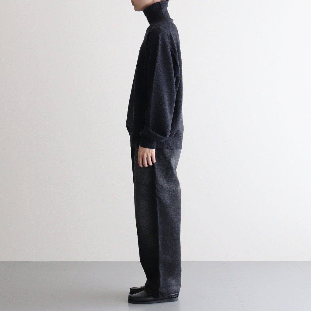 Turtle Neck #CHARCOAL [2503-006]