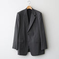 LIGHT WOOL MAX GABARDINE JACKET #DARK GRAY [A25AJ01MG]