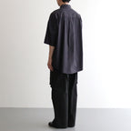 Parachute Belted Pants #Almost Black [AOESPT015]