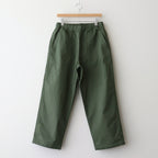 UTILITY BAKER PANTS #OLIVE [FSC251-40139]