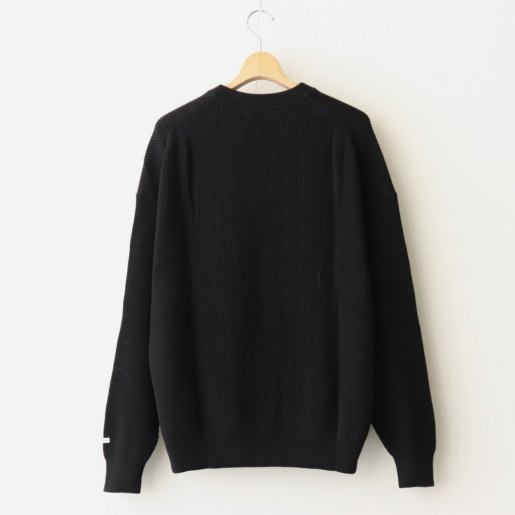 Ordinary Knit-Pullover #Black [AOEFKN004]