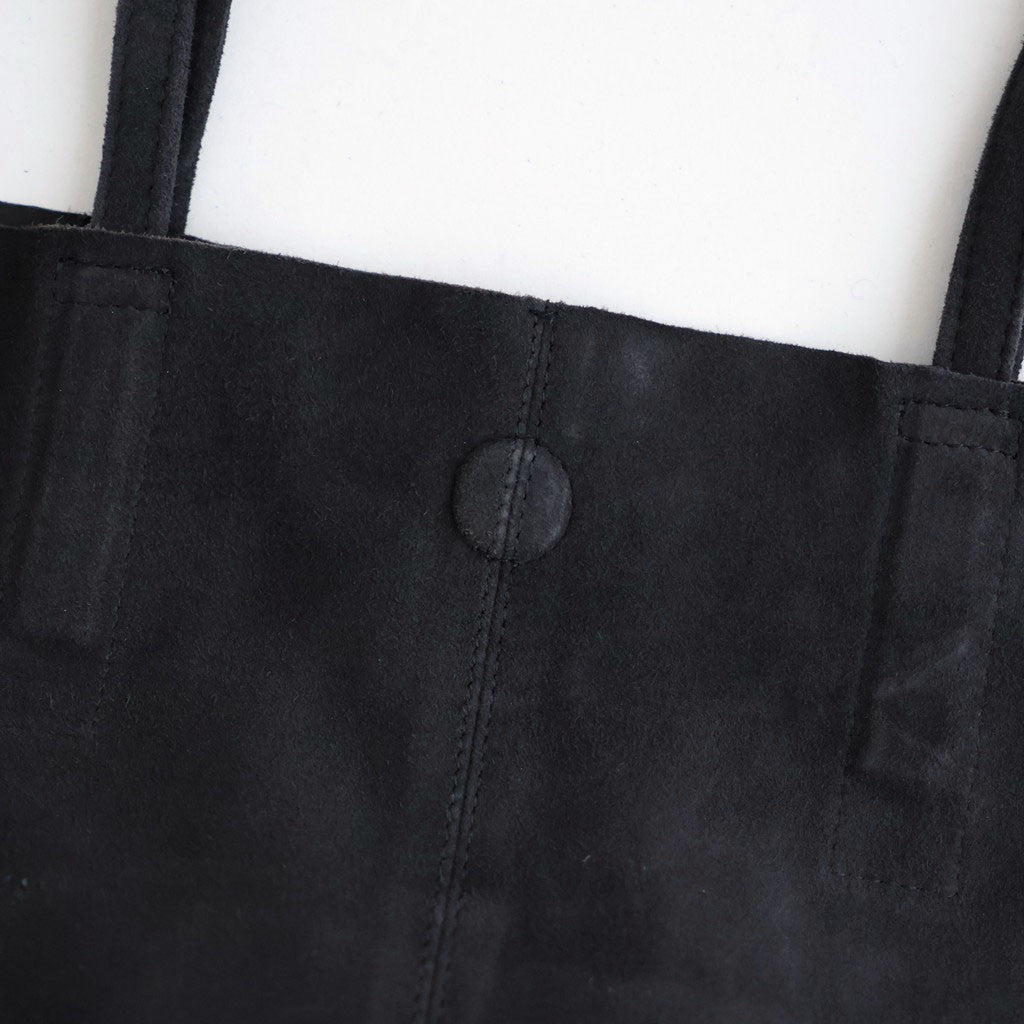 3WAY MEDIUM TOTE - OIL SUEDE #CHARCOAL [ML -1]