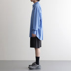 Wool Washer Tropical 2Pleated Easy Shorts #CARBON [YK26SS01174P]