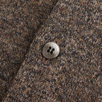 Linen S/S Shirt #Brown [2501-014]