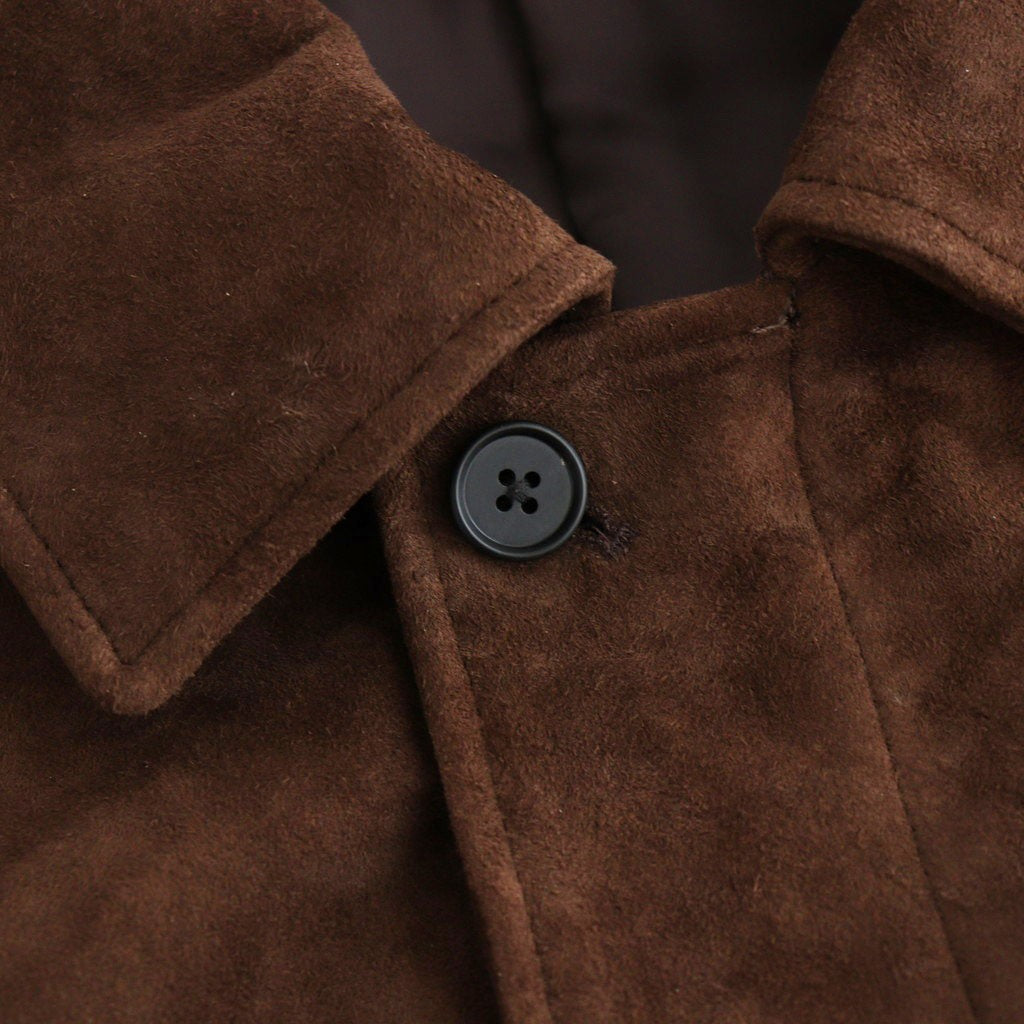 GOAT SUEDE ZIP JACKET #BROWN [ST.1551]