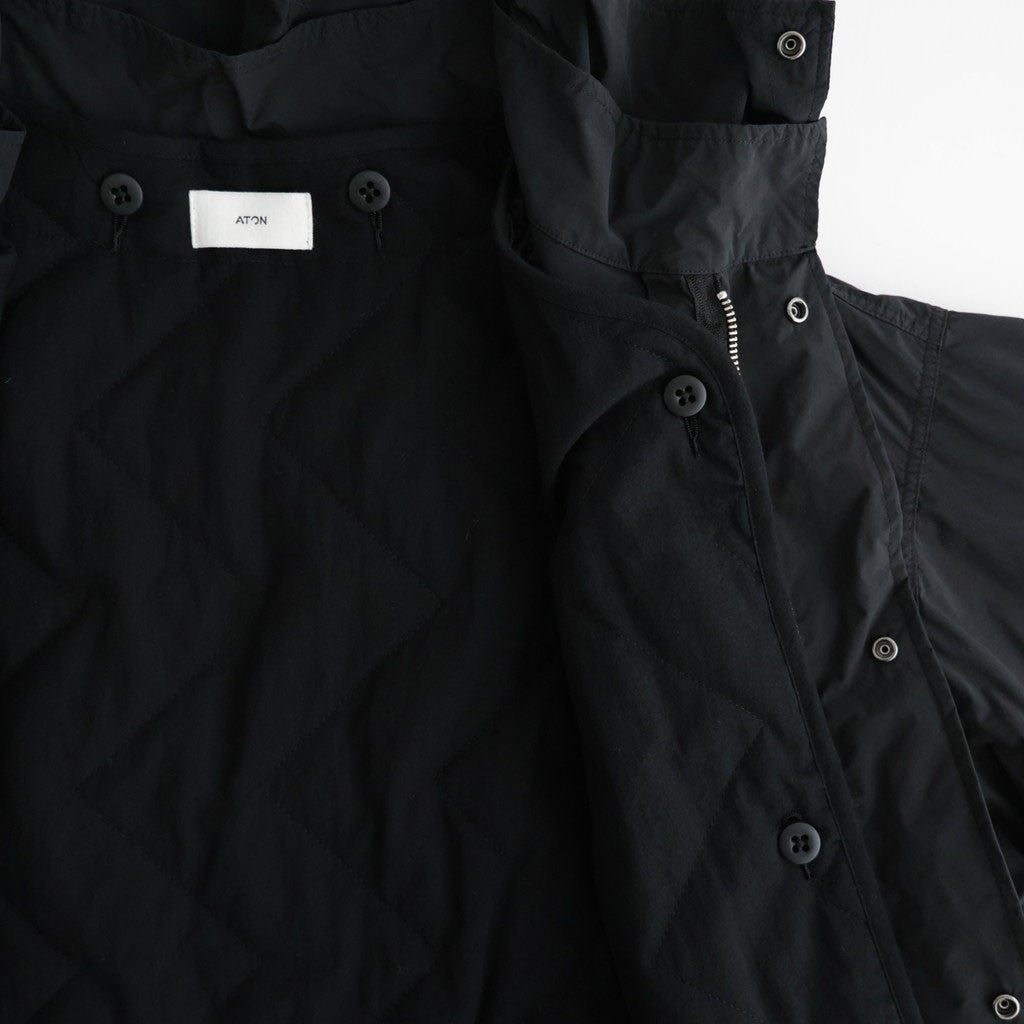 AIR WEATHER SHORT MODS COAT #BLACK [JKAGLW0800]