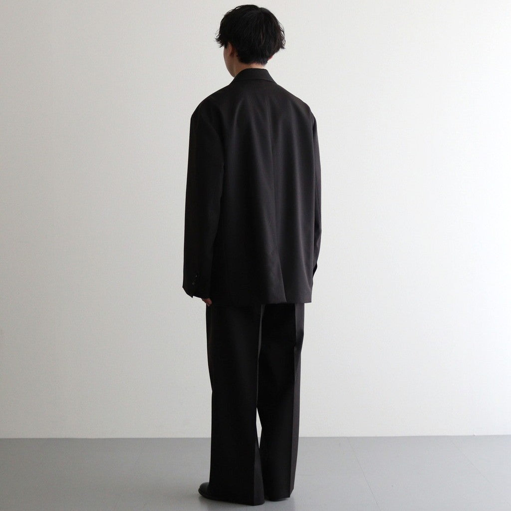 OVERSIZED SINGLE BREASTED JACKET #DARK BROWN [ST.1088]