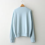 HIGH TWIST LIGHT SWEAT P/O #PALE BLUE [A26SP02MU]
