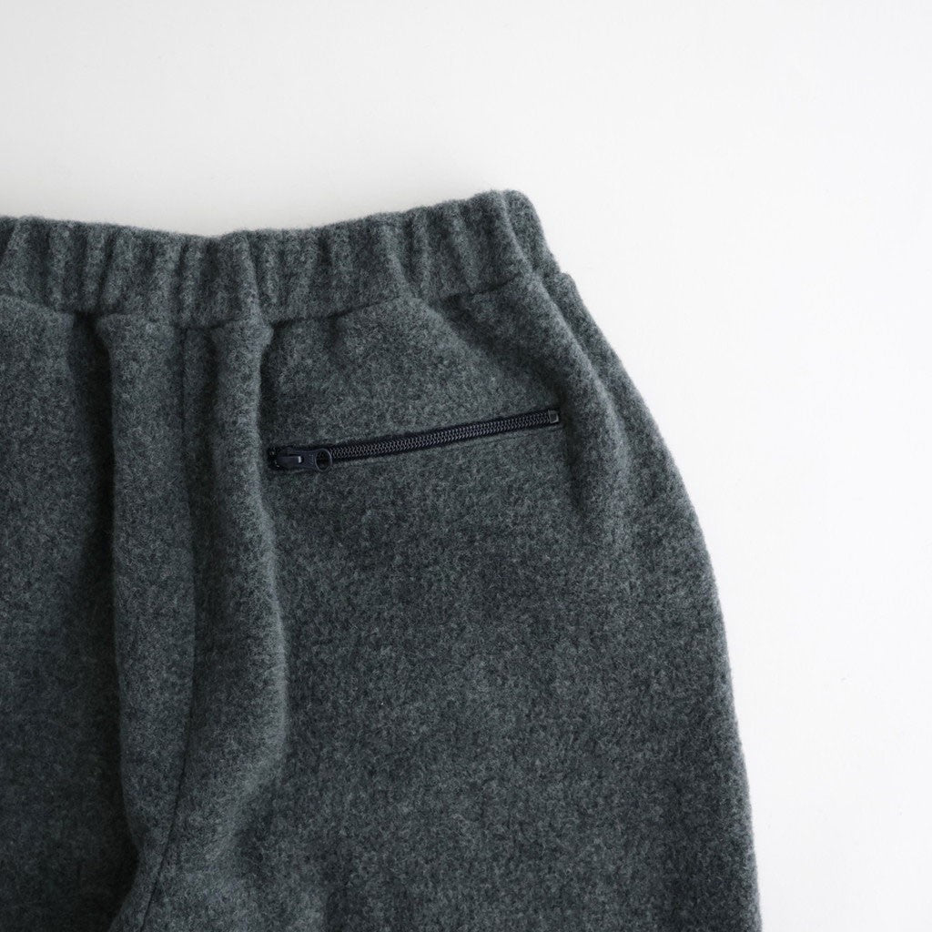 Fleece Pants #MD.GREY×NAVY [I26AW-BC3]