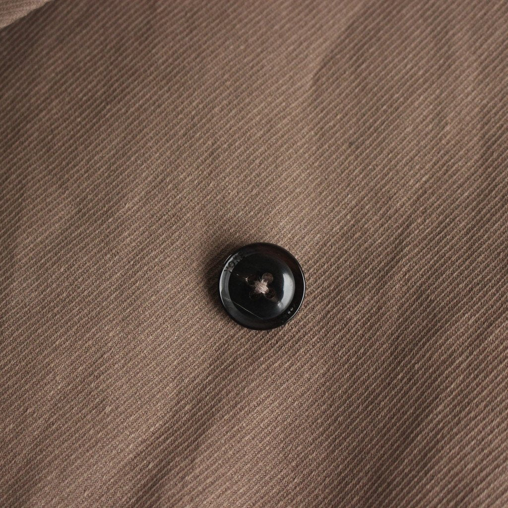 PAPER KERSEY SIDE OPEN DOUBLE-BREASTED JACKET #TAUPE [YK21SS0186J]