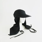 Cape Cap #Black [N-1623]