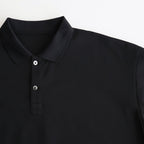 DRY PIQUE JERSEY S/S POLO #BLACK [FSC251-70230]