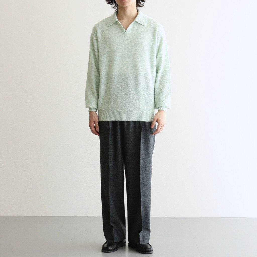 CASHMERE NEP KNIT POLO #MIX MINT [A26AP02NE]