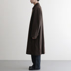 BABY CAMEL FLANNEL COAT #DARK BROWN [A25AC01BF]