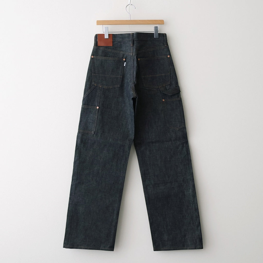 MODERN DENIM PANTS PAINTER #RIGID INDIGO [MODERN005] - ciacura