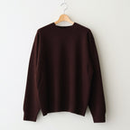 Fine Gauge Crewneck Sweater #BROWN [YK25FW01127S]