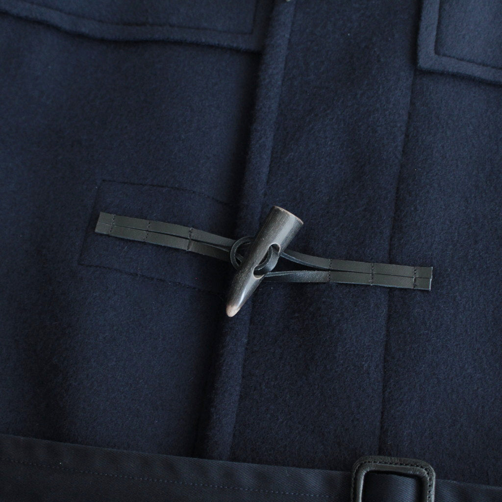BROKEN DUFFLE COAT #DARK NAVY [YK23FW0520C]