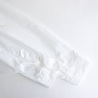 Broad L/S Oversized Regular Collar Shirt #WHITE [GM234-50001B]