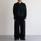 M-G Knit Polo #D.Green [2403-012]