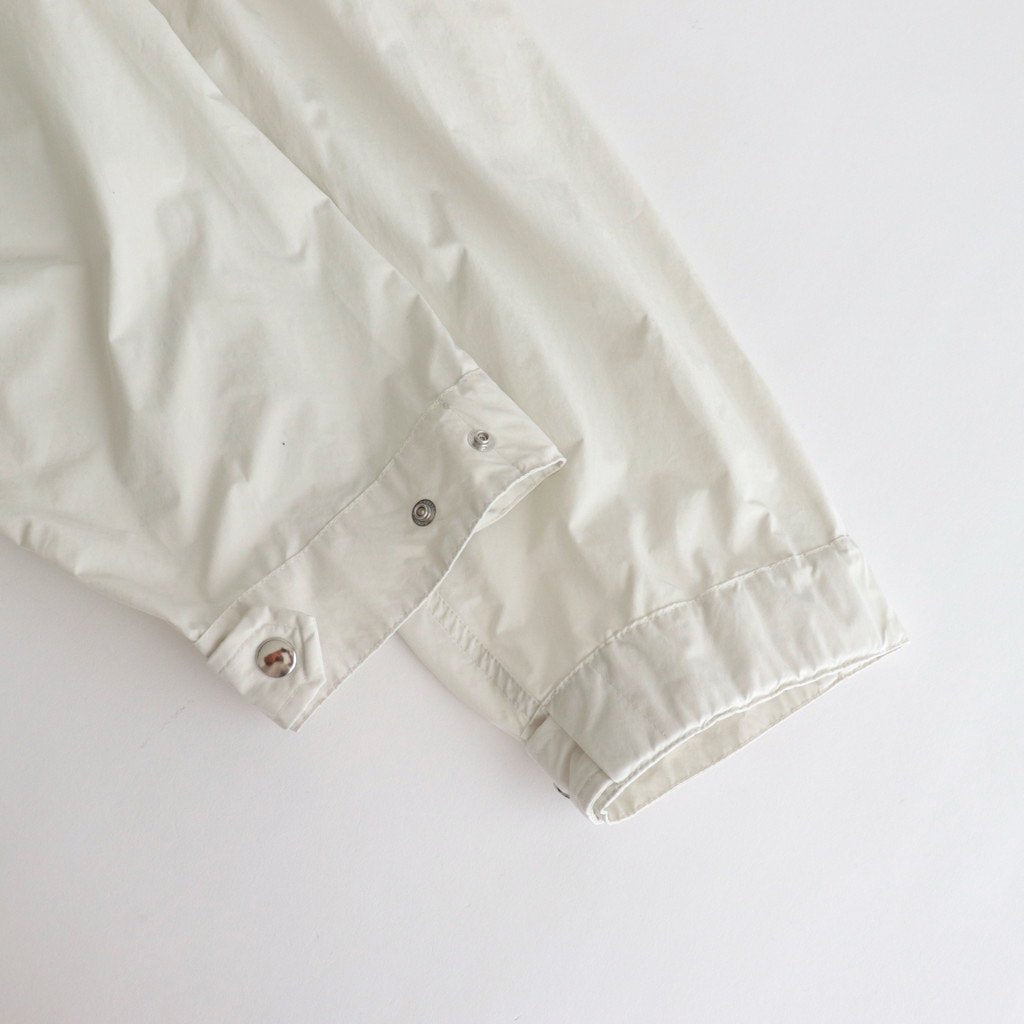 HOODED BLOUSON #FOG WHITE [YK23SS0459B]