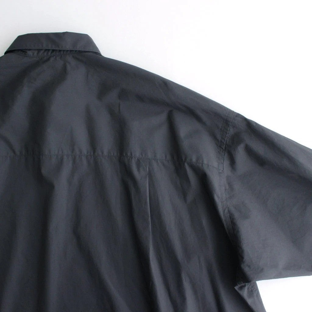 Broad S/S Oversized Regular Collar Shirt #C.GRAY [GM261-50003B]