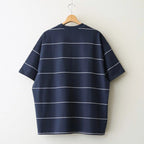 PIN BORDER S/S TEE #NAVY×WHITE [FSC263-70090]