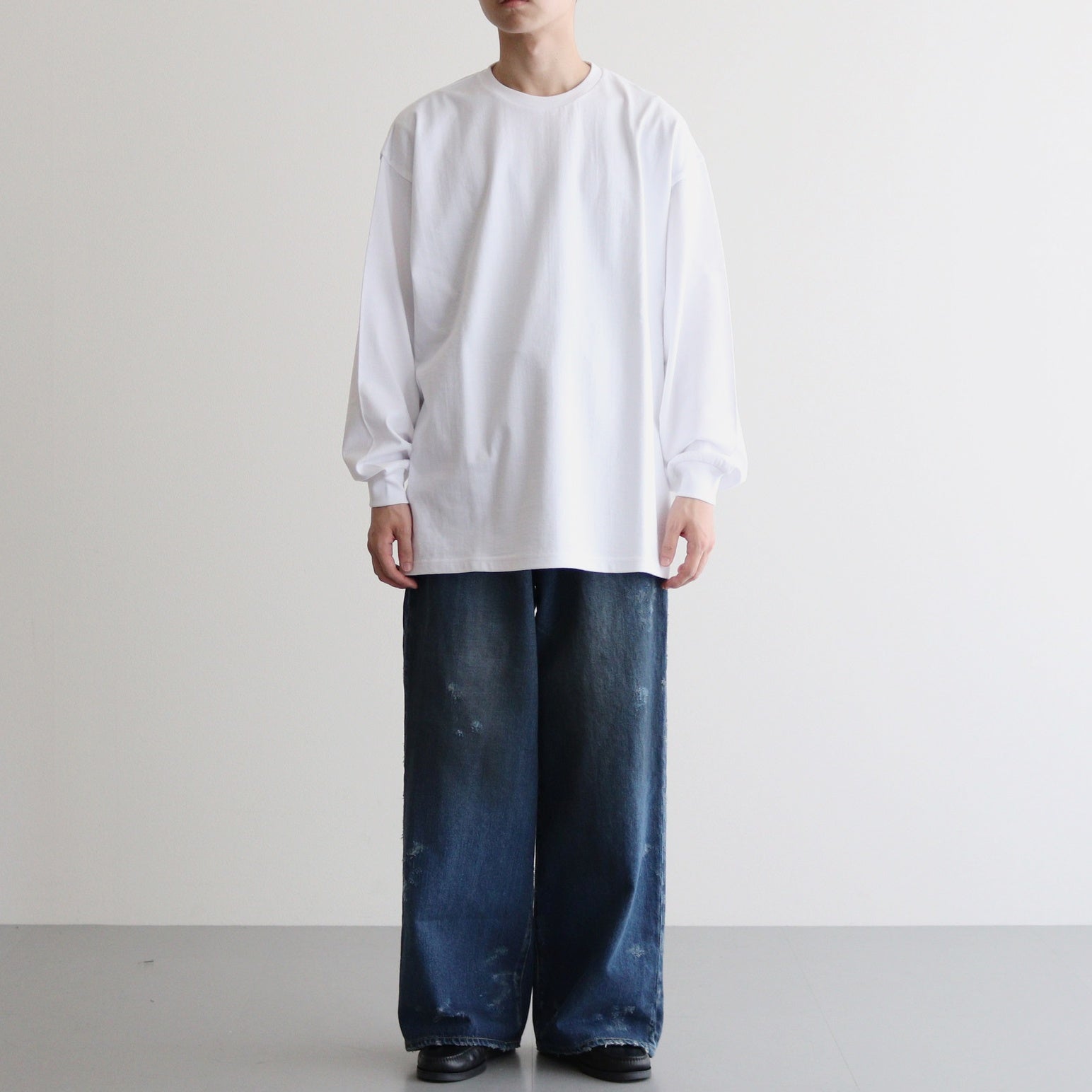 男性モデル(ハラ):172cm 58kg 着用サイズ:F