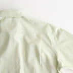 WASHED FINX TWILL SHIRT #LIGHT GREEN [A25SS04TN]