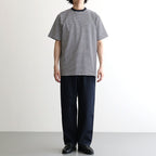 HEMP DENIM PANTS - WIDE TAPERED #indigo [34-10.5H]
