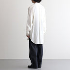 TOP STITCH SHIRT #ECRU [26330507]