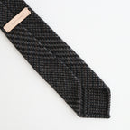 tweed necktie #dark brown [xu-c-twn]