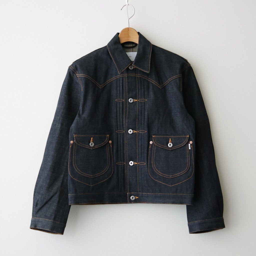 CLASSIC DENIM JACKET #RIGID INDIGO [CLASS001]
