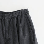 Sulfur Dyed Gabardine Two Tuck Easy Pants #GRAY [GM261-40201]