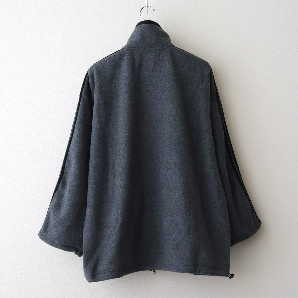 Fleece Loose Fit Track Jacket #DK.GREY [I25AW-BC120]