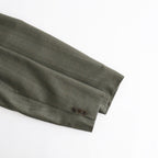 BLUEFACED WOOL JACKET #OLIVE GRAY STRIPE [A26AJ01BS]