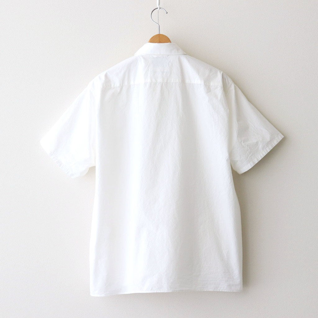 COMFORT SHIRT EXTRA WIDE S/S #white [15129]
