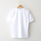 SUVIN 60/2 PERFECT SHORT-SLEEVE T-SHIRT #WHITE [KKAGLM0013]