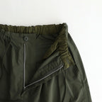 綿エステルウェザー オーバーパンツ #KHAKI [HO-P021-051]