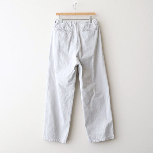 1pleated Wide Tapered Trousers #GRAYSH WHITE [YK26SS01181P]