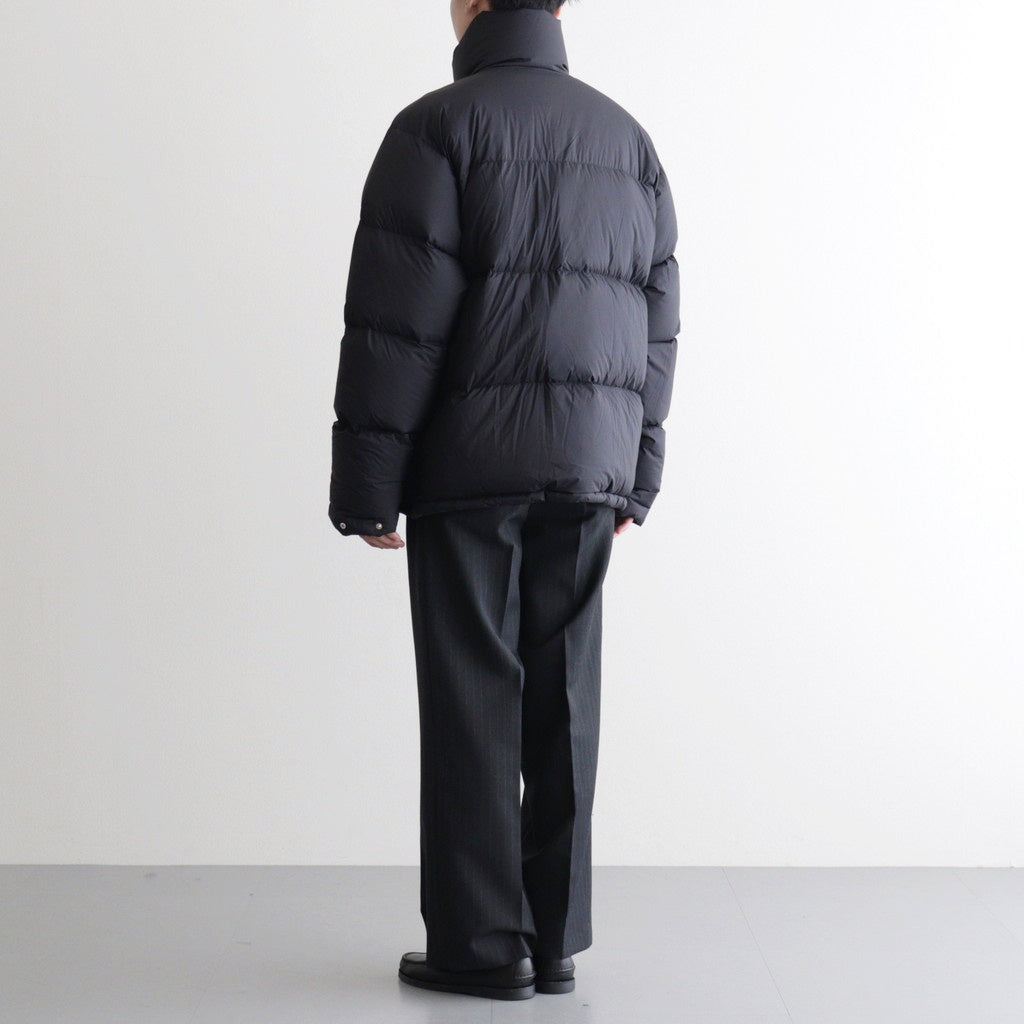 SUPER LIGHT NYLON RIPSTOP DOWN BLOUSON #BLACK [A25AB01NL]
