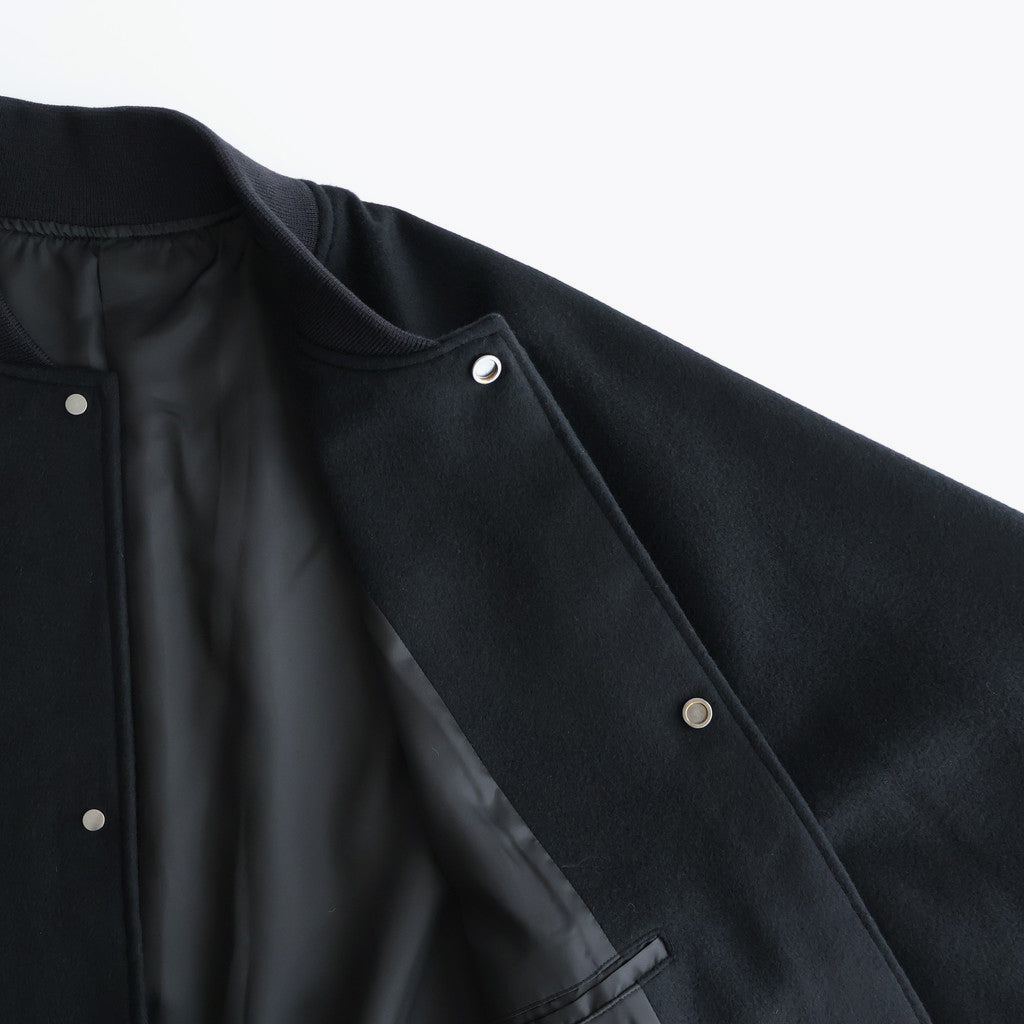 WOOL CASHMERE BEAVER STUDIUM JACKET #BLACK [ST.1227]
