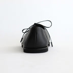 LEATHER LACE-UP SHOES #BLACK [A25AS06QD]