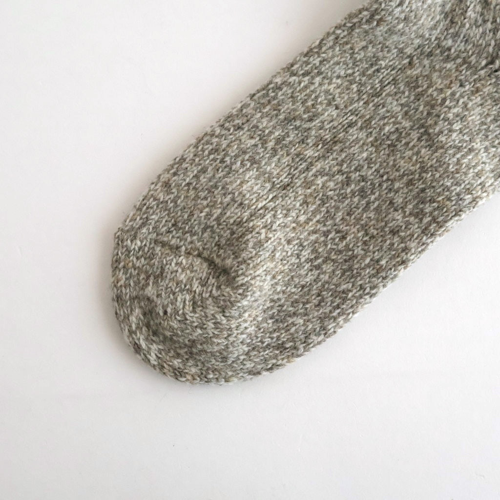 MERINO WOOL RAGG SOCKS #YELLOW [R1536-AW25]