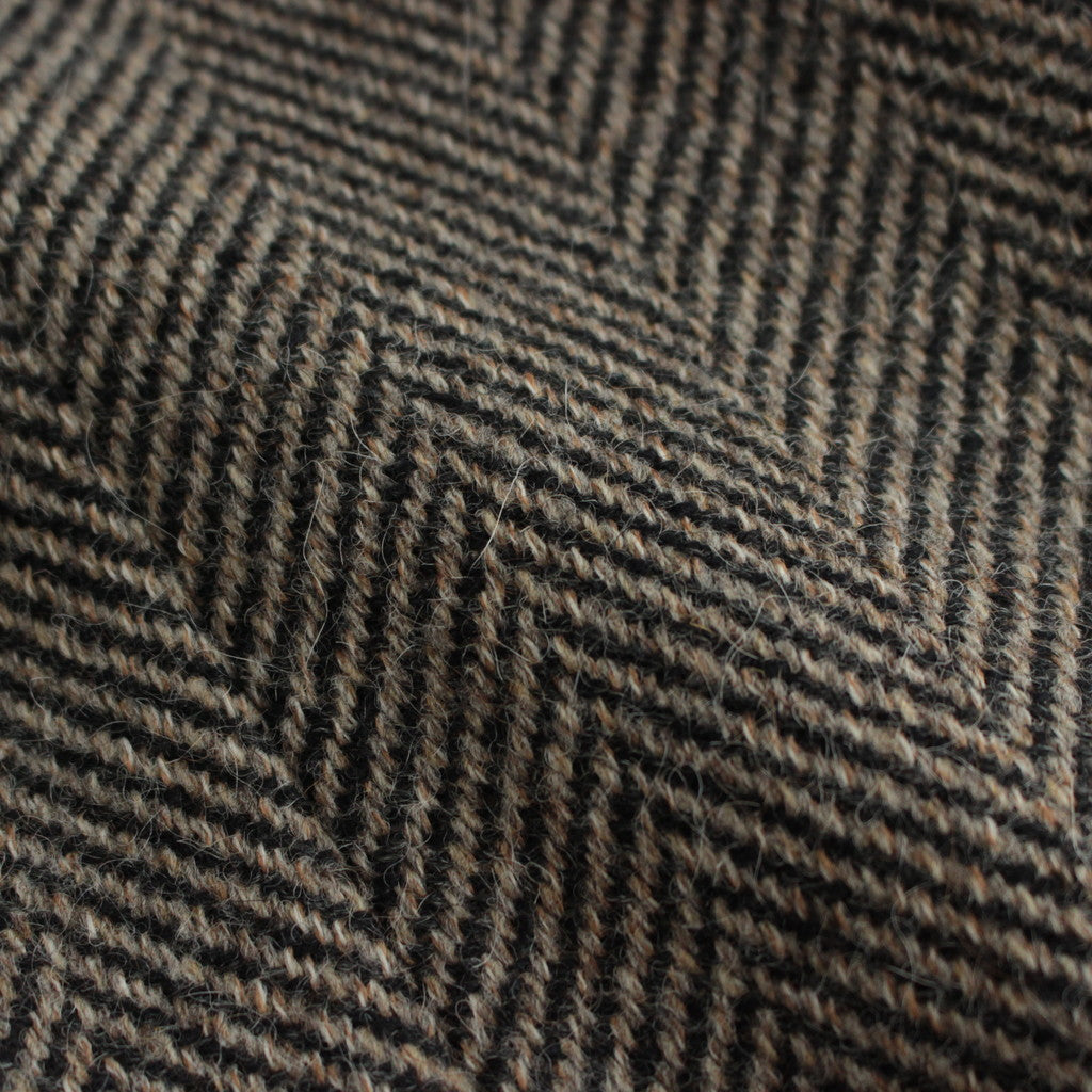 LAMA SHETLAND WOOL TWEED OVER JACKET #KHAKI TWEED [A24AJ02LS]
