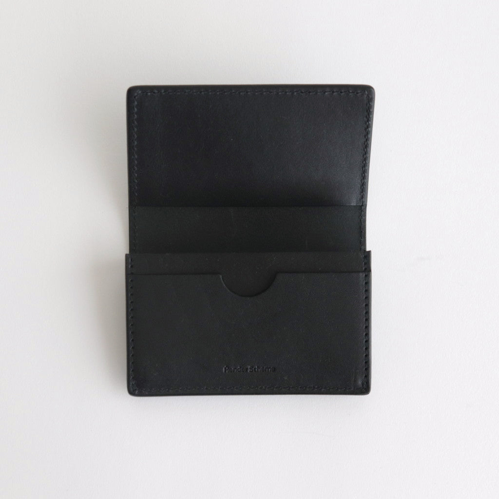 folded card case #black [qn-rc-fcc]