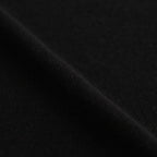 ROYAL WOOL CIRCULAR RIB HENRYNECK SWEATER #BLACK [KRAGCW0703]