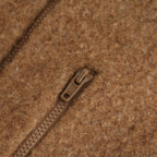 Wool Fleece Vest #NATURAL BROWN [13052405]