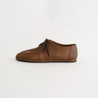 HORSEHIDE LEATHER LACE-UP SHOES #BROWN [A26AS03QD]